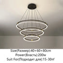 Axyaa Nordic Living Room Pendant Light - Modern, Light Luxury, Creative Bedroom Lighting