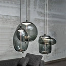 Brokis Glass Hanging Pendant Light by Axyaa for Dining Room Kitchen Bedroom