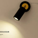 Axyaa Modern Gold Rotatable COB LED Wall Sconce Spotlight Fixture