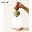 Axya Nordic Red Pendant Light for Master Bedroom, Bar, or Restaurant Decor