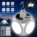 Axyaa Solar Bivouac Light with Remote Control for Outdoor Decoration and Emergency Lighting