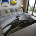 Axyaa Dinosaur Fossil 3D Floor Mat: Premium Design for Living Room & Children's Bedroom