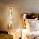 Axya Wave Design LED Wall Lamp - 16W Iron Sconce for Home Decor
