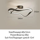 Axyaa LED Ceiling Light: Modern Nordic Design for Bedroom, Living Room, Study, Restaurant