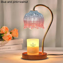 Axyaa Flower Candle Warmer Light: Classic Aromatherapy Diffuser and Lighting Fixtures