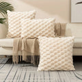 Knit Decorative Pillow Covers for Modern Living Room Sofa - Axyaa