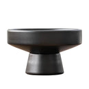 Axyaa Kenzan Ceramic Vase - Minimalist Flower Pot for Home Decor