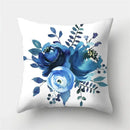 Axyaa Blue Decorative Pillowcase for Home and Office Use
