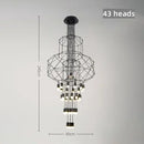 Axyaa Luxury LED Pendant Chandelier for Home Decor