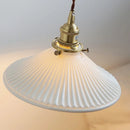 Axyaa Antique Gold Brass LED Wall Sconce Light Black Walnut White Ceramic