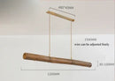 Axyaa Bamboo Tea Room LED Chandelier - Creative & Personalized Bar Table Lamp