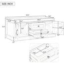 Axyaa Entryway Storage Bench with Drawers & Cabinets, Removable Cushion - End of Bed Bench