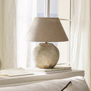 Axyaa Retro Pottery Desk Lamp for Bedroom & Living Room Decor