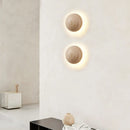 Axyaa Yellow Cave Stone Wall Lamp - Nordic Bedroom Lighting