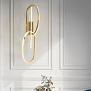 Axyaa Gold LED Wall Lamp Dimmable Wall Sconces Indoor Lighting