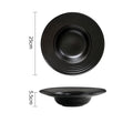 Axyaa Ceramic Straw Hat Salad Plate for Stylish Dining Experience