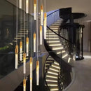 Axyaa Crystal Chandelier LED Ceiling Light for Living Room