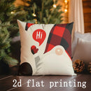 Axyaa Gnome Christmas Pillow Cover for Sofa, Bedroom, Car - Cozy Holiday Decor