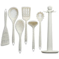 Axyaa Silicone Wooden Handle Kitchenware Set