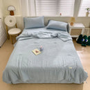Axyaa Seersucker Summer Cool Quilt - Double Yarn Thin Quilt for Students