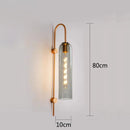 Axyaa Glass Wall Lamp for Luxury Bedside Light in Hotel Bedroom