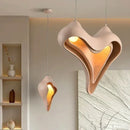 Axyaa Rustic French Conch Pendant Light for Home Restaurant Bar Bedroom Decor