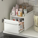 Axyaa Seasoning Rack Spice Holder Pull-out Storage Drawer Shelf
