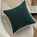 Axyaa Christmas Pillowcase Set in Red and Green for Home Decor