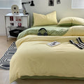 Axyaa Bubble Cotton Bedding Set, AB Side Duvet Cover, Sheet, Pillowcase