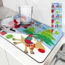 Axyaa Coffee Dish Mat: Absorbent, Anti-slip, Quick Dry Draining Pad