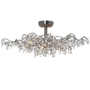 Axyaa Post-Modern LED Chandelier Luxury Stainless Steel Indoor Lighting