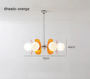 Axyaa Retro Chandelier: Bauhaus Interior Lighting for Living Room, Dining Room, Study