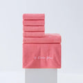 Axyaa Coral Fleece Towel Bath Set - Solid Color Simple Combination - Hot Sale
