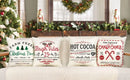 Axyaa Farmhouse Christmas Pillow Covers: Xmas Rustic Throw Cushion Case - 45x45CM