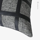 Axyaa Nordic Living Room Sofa Pillow Black Gray Stitching Hotel Bedroom Cushion