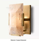 Axyaa Marbled LED Wall Lamp for Elegant Home Decor Lighting