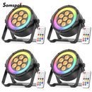 Axyaa RGBW 4IN1 LED Par Light Stage Effect for DJ Disco Party Concert
