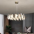 Axyaa Modern LED Pendant Chandelier for Bedroom and Dining Room