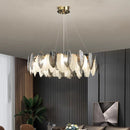 Axyaa LED Ceiling Lamp Chandelier for Modern Bedroom & Dining Room