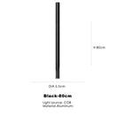 Axyaa Nordic Pendant Lights: Adjustable Length, White/Black, Home Dining Room Lighting