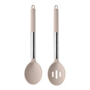 Axyaa 8-Piece Silicone Kitchen Utensil Set Stainless Steel Cooking Tools