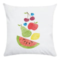Axyaa Cartoon Fruit Vegetable Print Cushion Cover 45X45CM