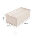 Axyaa Clothes Drawer Organizer Storage Box Cabinet for Closet Organization