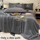Axyaa Soft Embroidered Craft Quilt for All Seasons