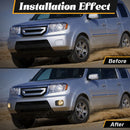 Axyaa Honda Pilot Fog Lights Halogen Daylight DRL Car Accessories