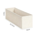 Axyaa Clothes Drawer Organizer Storage Box for Underwear, Socks, Bras, and T-Shirts