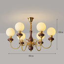 Axyaa Dining Room Chandelier Indoor Lighting Ceiling Lamps Elegant Pendant Lights