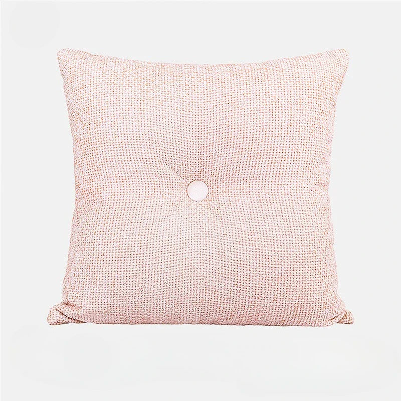 Axyaa Tufted Solid Sofa Cushion Bed Rest Accent Pillow for Living Room Bedroom