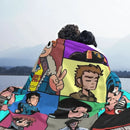 Axyaa Scott Pilgrim Fleece Blanket-Must-Have for Spring/Autumn