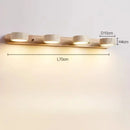 Axyaa Circular LED Double-Sided Wall Lamp for Bathroom Vanity Mirror